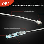 Intermediate Parking Brake Cable for Ford E-350 Econoline (2000-2007)