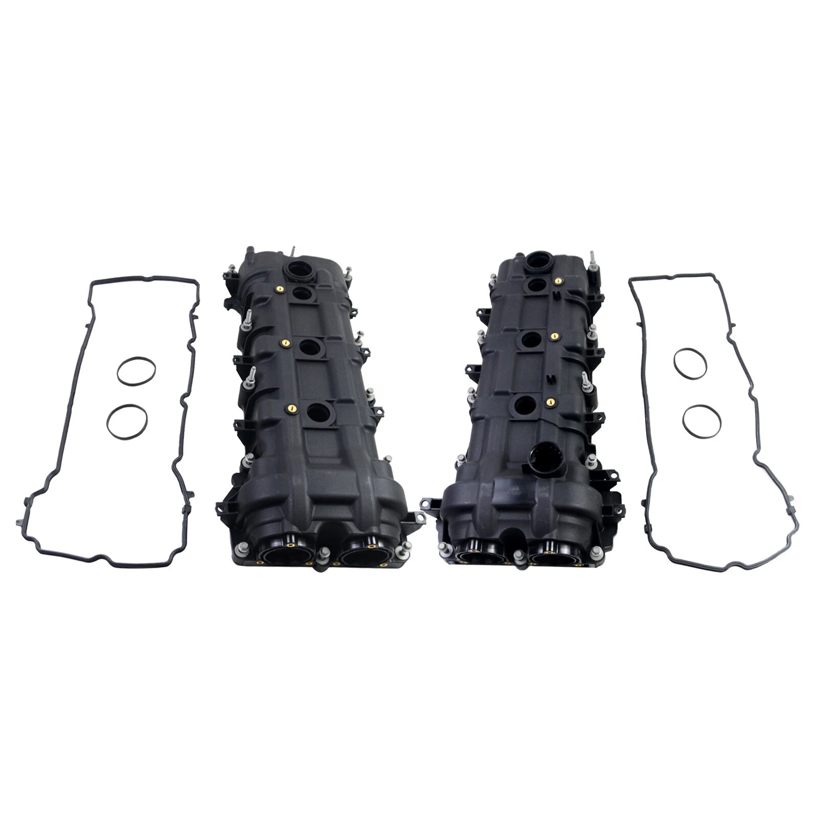 Pair Valve Covers with Gaskets for Chrysler Dodge Jeep Ram 3.6L (2011-2019)