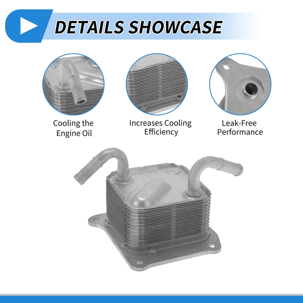 Engine Oil Cooler for Nissan Sentra (2013–2018) No. 216063JX0A Set of 1 Rubber Ring