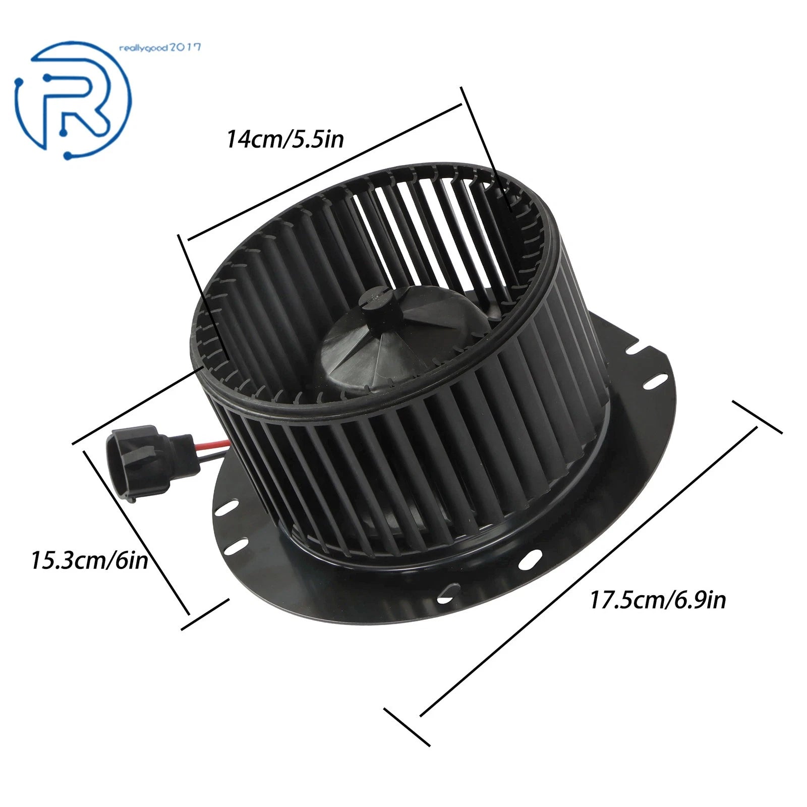 HVAC Blower Heater Motor for Ford E-150 E-250 E-550 Super Duty (2002-2013)