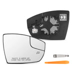 Heated Mirror Glass Right Side for Ford Escape (2013–2016) C-Max (2013–2018)