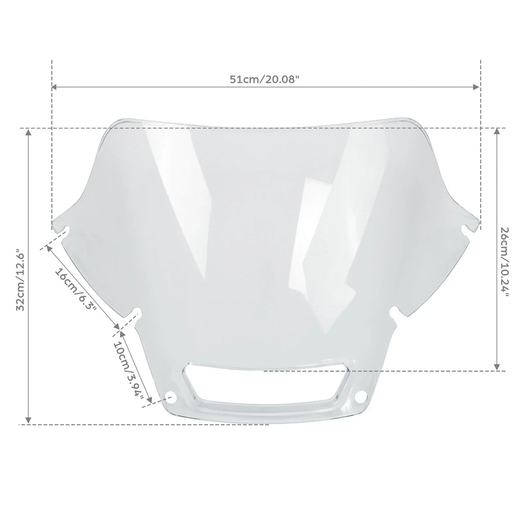 Clear Windshield for Harley FXLRST Low Rider ST (2022-2025)