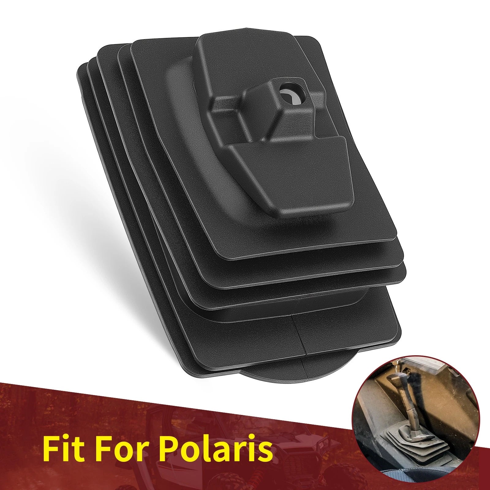 Floor Shifter Boot for Polaris RZR S 1000 (2014–2020)