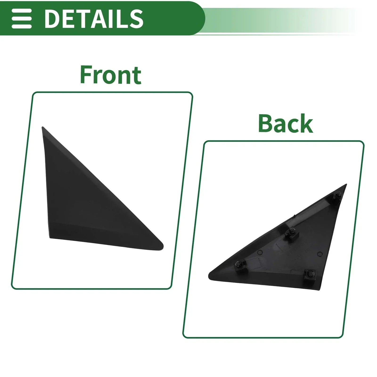 Front Right Pillar Corner Triangle Trim for Mercedes-Benz Sprinter (2007-2018)