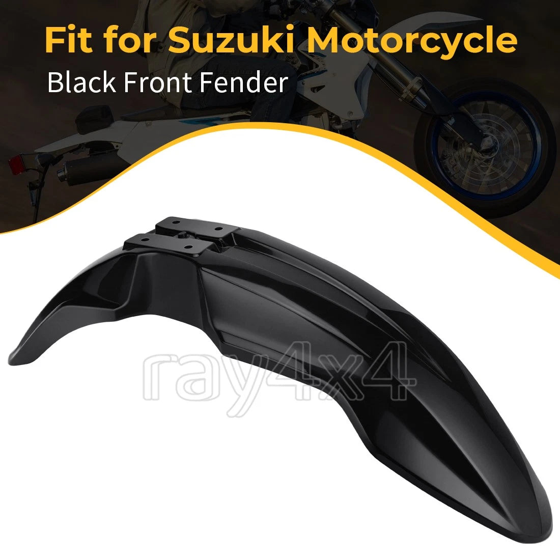 Front Fender for Suzuki DRZ400SM (2005–2008, 2013–2024)