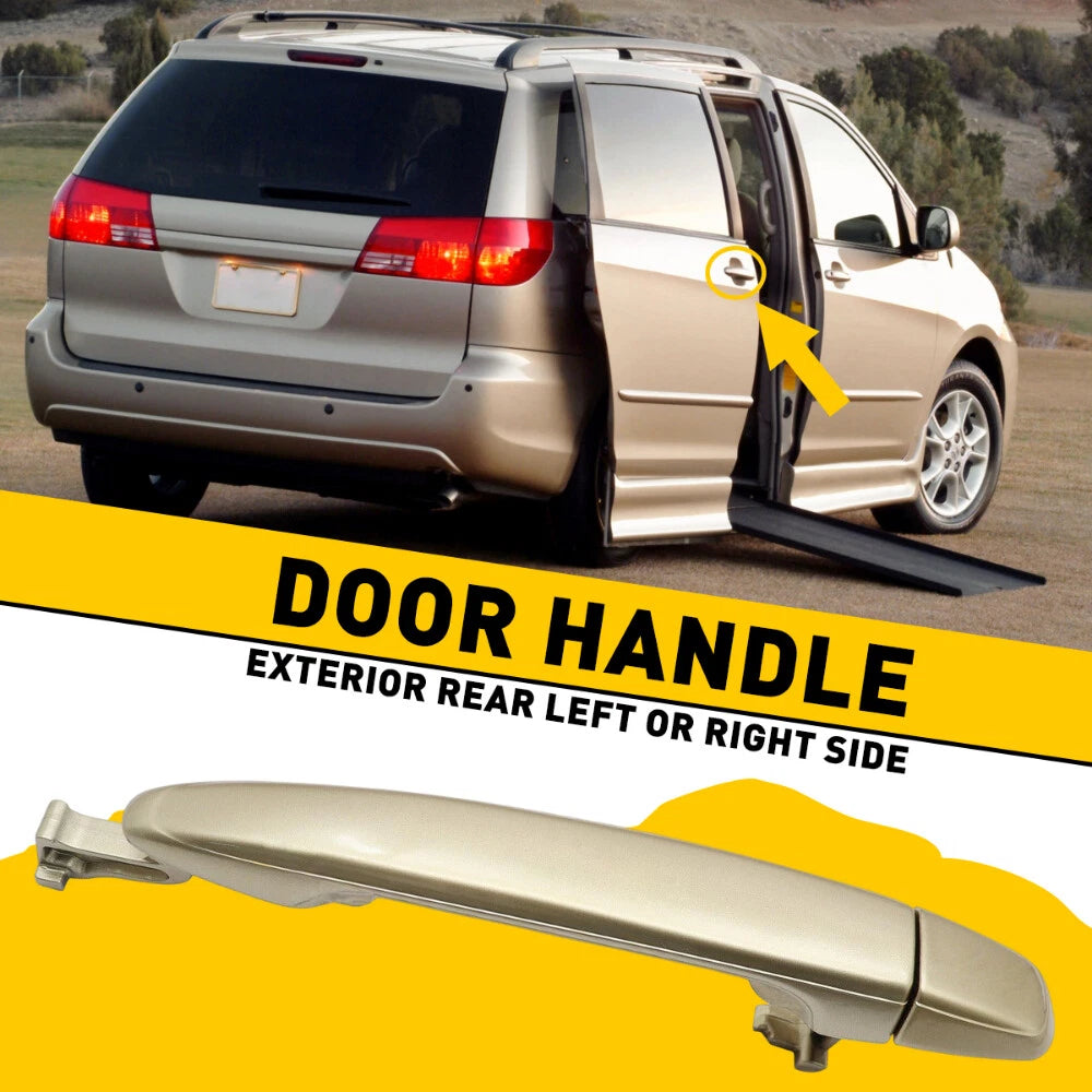 Rear Exterior Door Handle for Toyota Sienna (2004â2010)