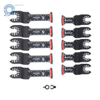 Set of 10 Oscillating Saw Blades for Japanese Multi Tool