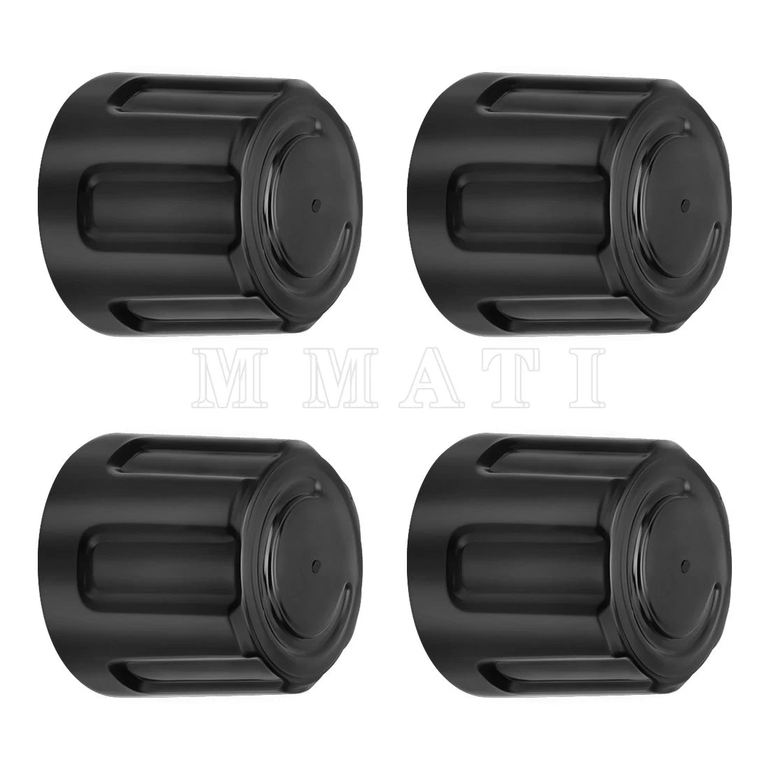 Set of 4 Wheel Center Hub Caps for Suzuki Quadrunner 250 (1985–1995)