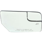Mirror Glass for Lincoln Navigator (2012–2014) with Backing Plate, Passenger Side