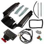 Rear Fender Fascia Set with LED Light for Harley Touring Road King Glide (2009–2013)