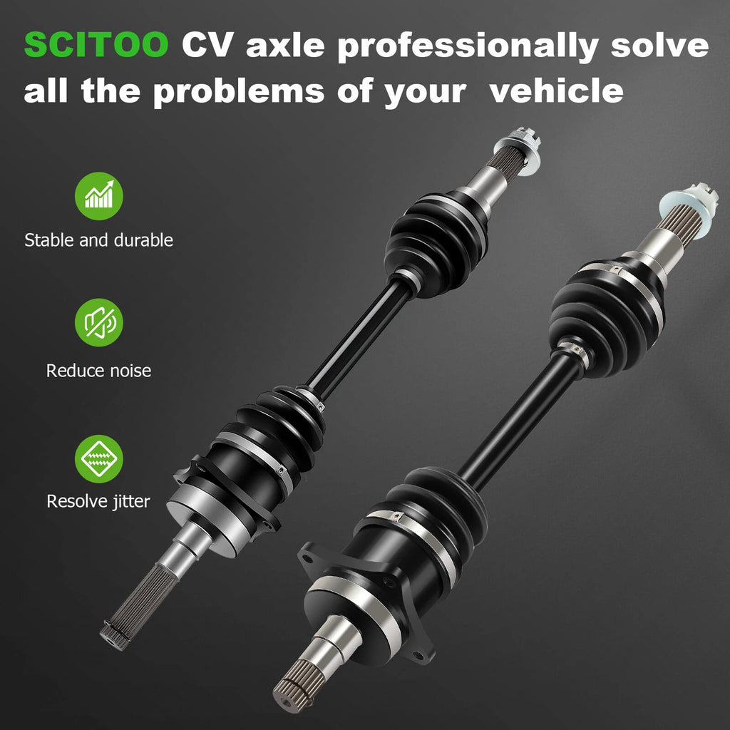 Front Axles Half Shafts CV Joint for Can-Am Outlander Max 800 (2007–2008)