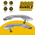 2X Outer Rear Door Handle for Kia Sorento (2016–2020) Chrome