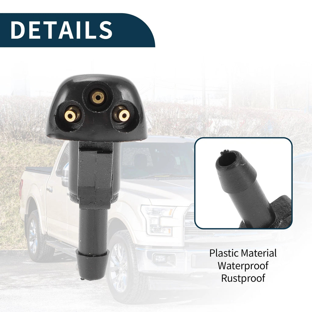 2Pcs Front Windshield Washer Nozzles No. 986303D000 for Kia Sorento (2003–2009)