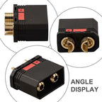 Battery Connector QS8S Male Female AntiStatic for Power Tools (2010–2023)