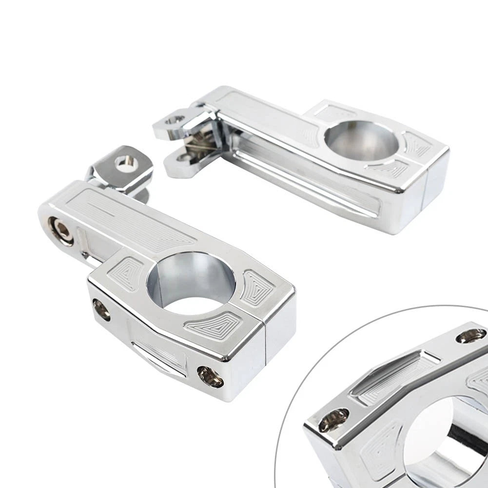 Crash Bar Foot Peg Rest Clamp Bracket for Harley (32MM)