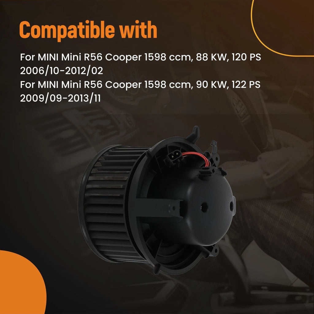 Heater Blower Motor Fan for MINI Cabriolet R57 Paceman R61 (2008-2016)