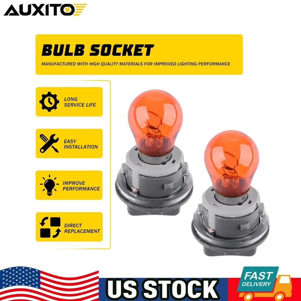 2X Front Turn Signal Lamp Bulb Socket for KIA Sorento Forte Soul (H)