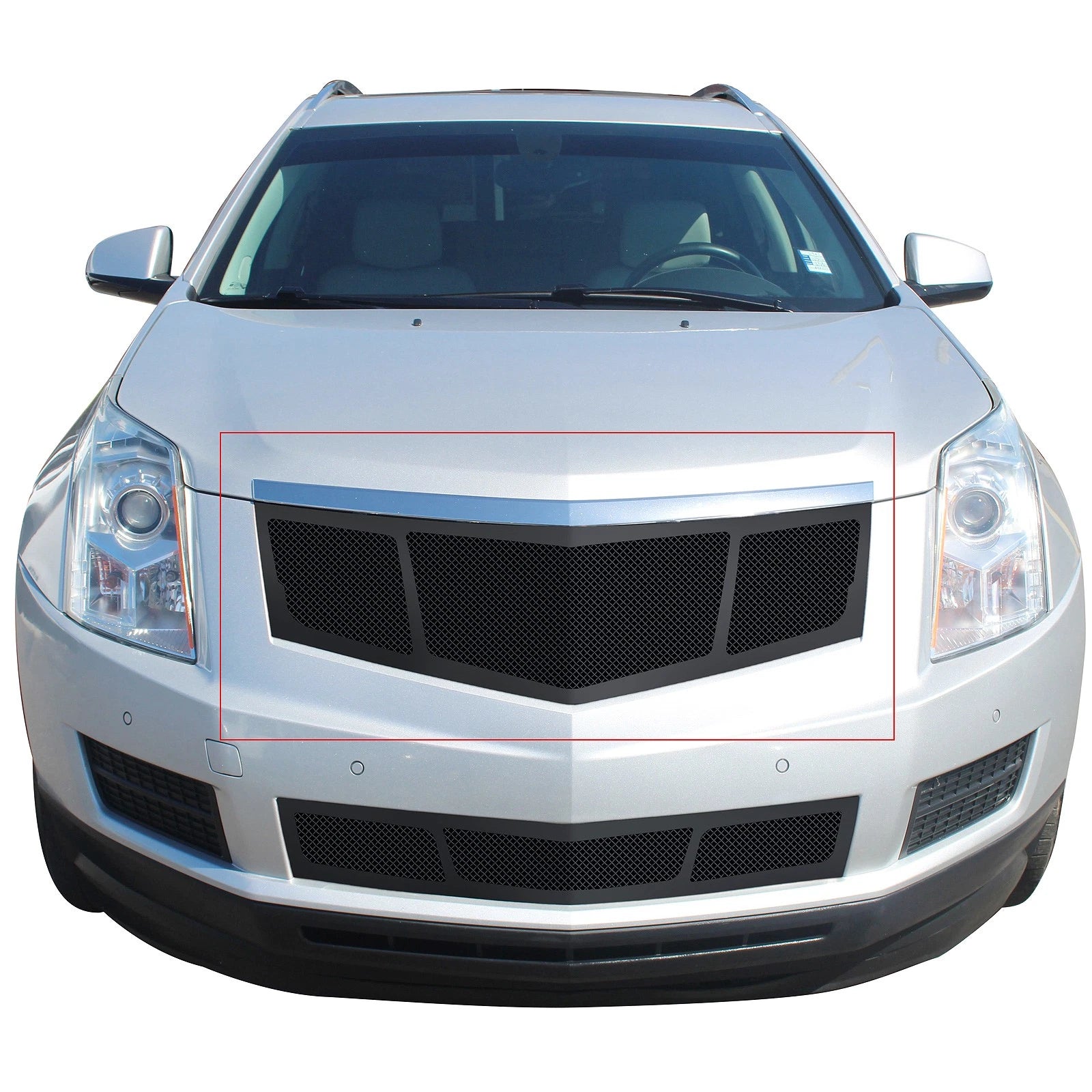 Stainless Steel Black Mesh Grille Insert for Cadillac SRX (2010-2015)