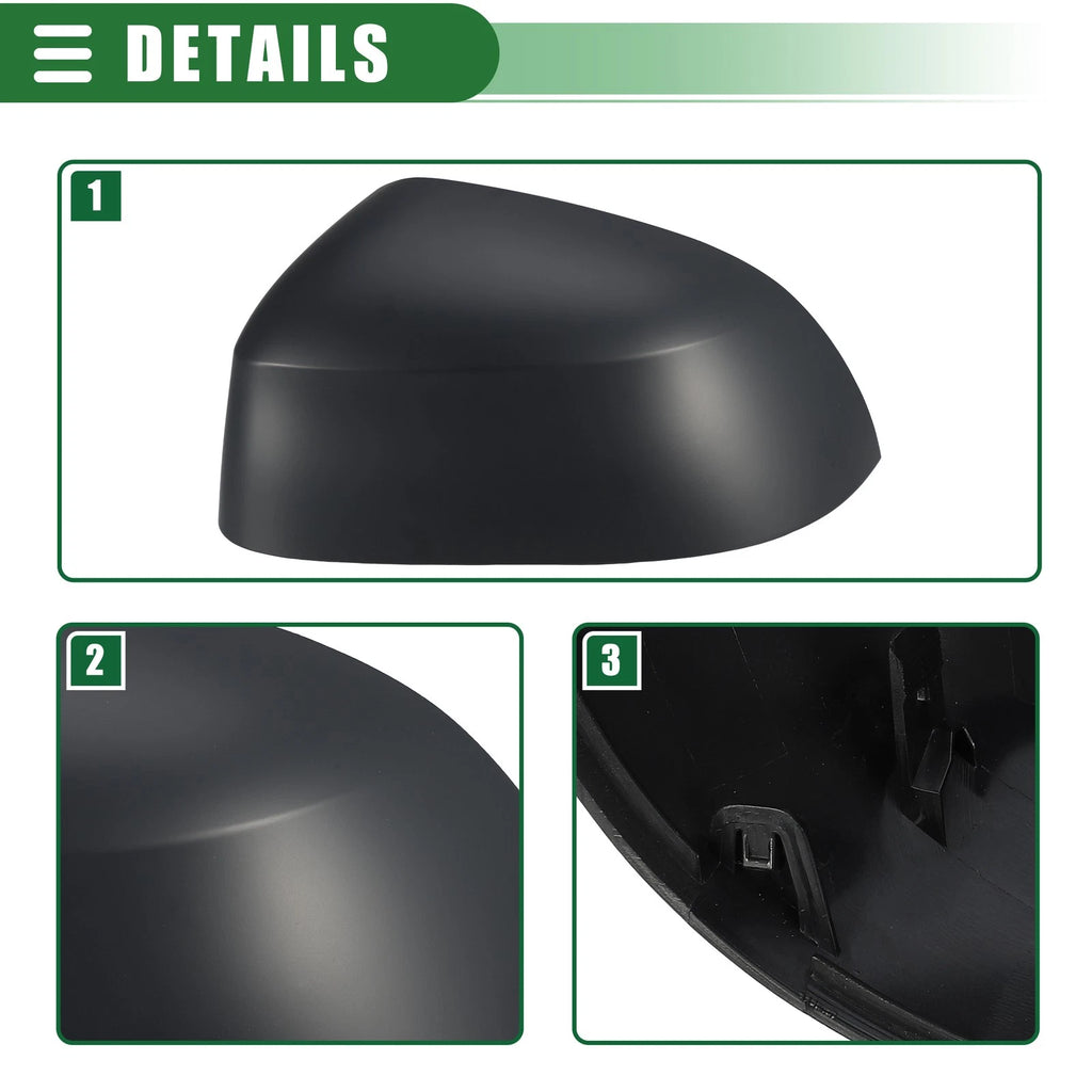 Driver Side Rearview Mirror Cover Cap for BMW X3 (2015–2017) 51167365113
