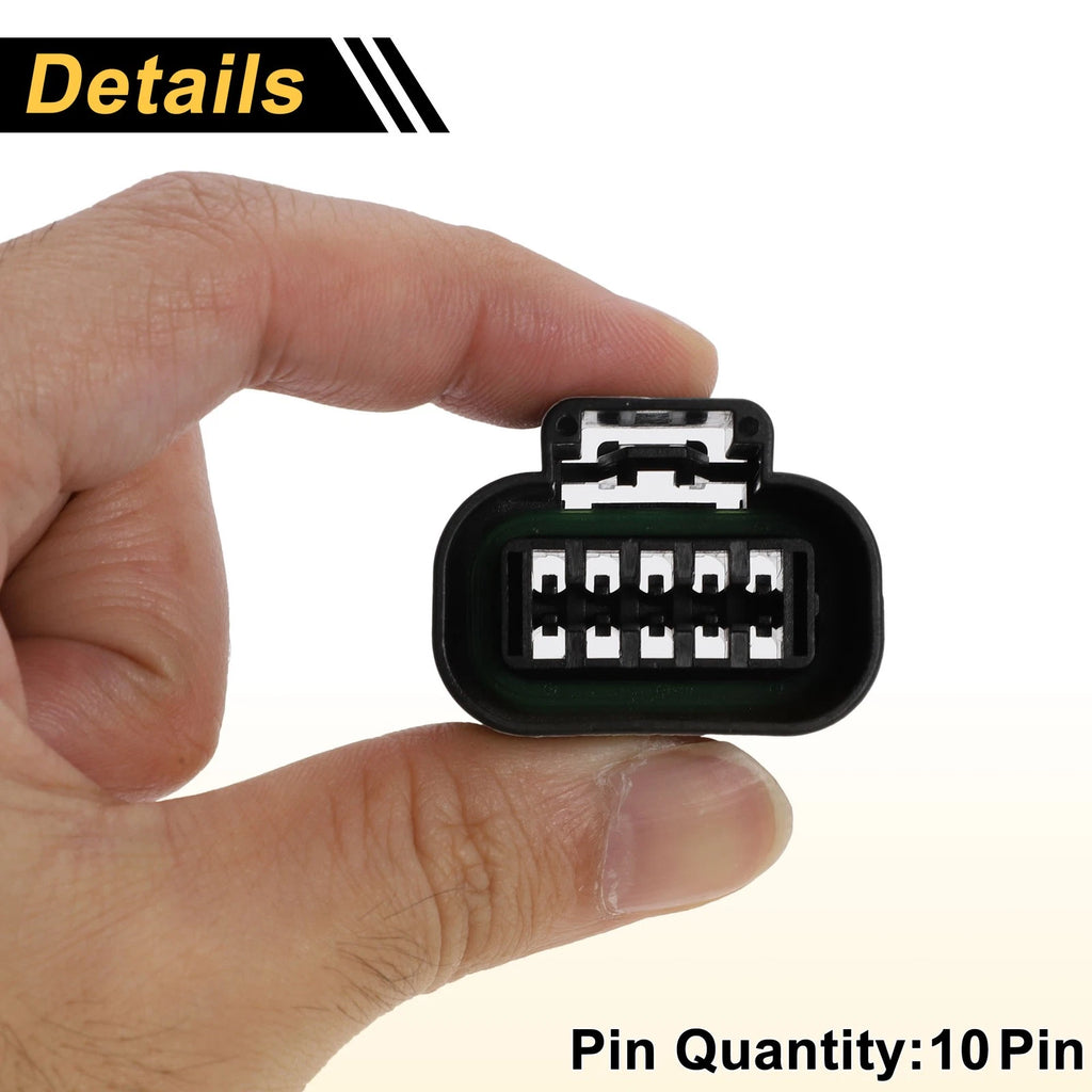 Set of 10 Pins Connector Plug for Buick (No. 15326842)