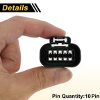 Set of 10 Pins Connector Plug for Buick (No. 15326842)