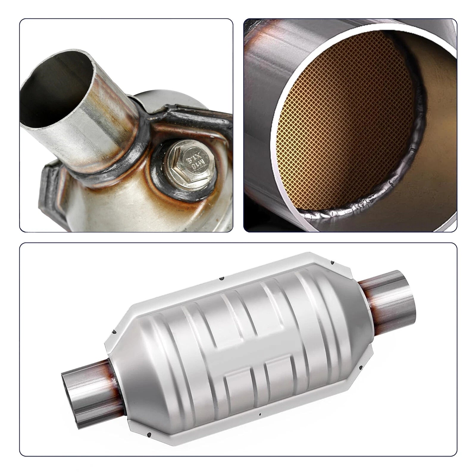 2" Inlet/Outlet Universal Catalytic Converter for