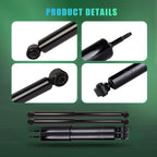 Set of 4 Struts for Dodge Ram 1500 4WD (2002–2005)