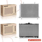Radiator and AC Condenser Cooling Kit for Toyota Sienna (2011-2020)