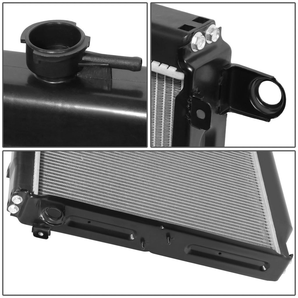 2-Row Aluminum Radiator for Toyota Land Cruiser 1998–2007 - 2282