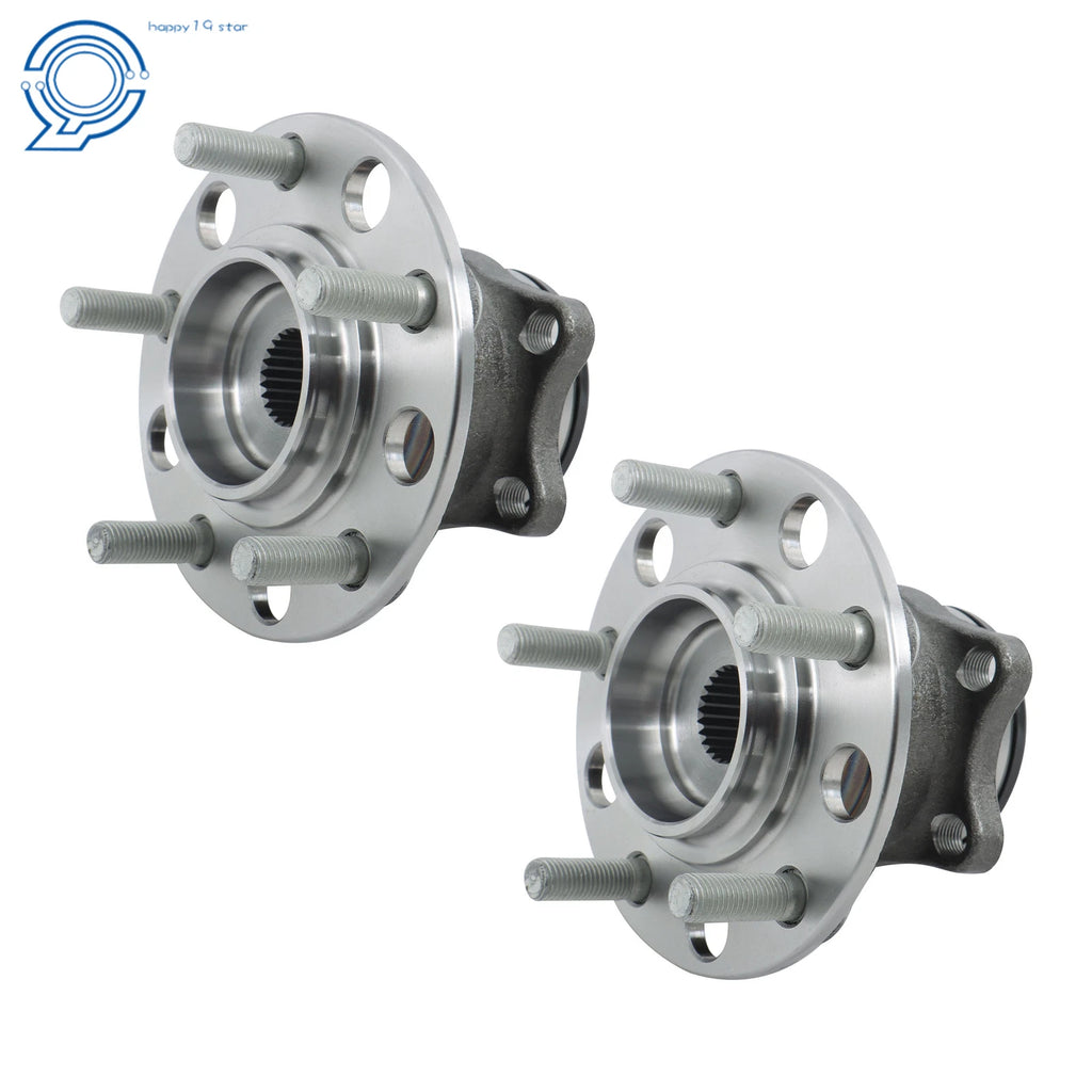 Pair Rear Wheel Hub Bearings for Jeep Compass Patriot AWD (2007–2017) 512333