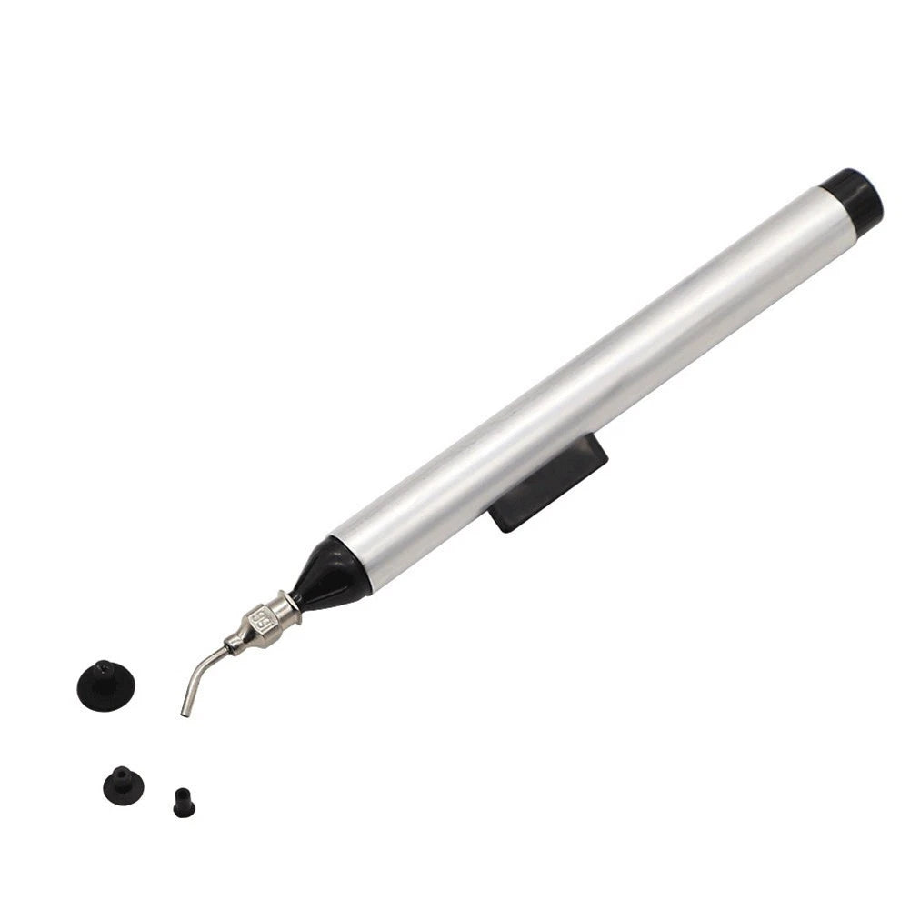 Vacuum Pick Up Pen for SMD and IC Removal (3 Suction Tip Sizes)