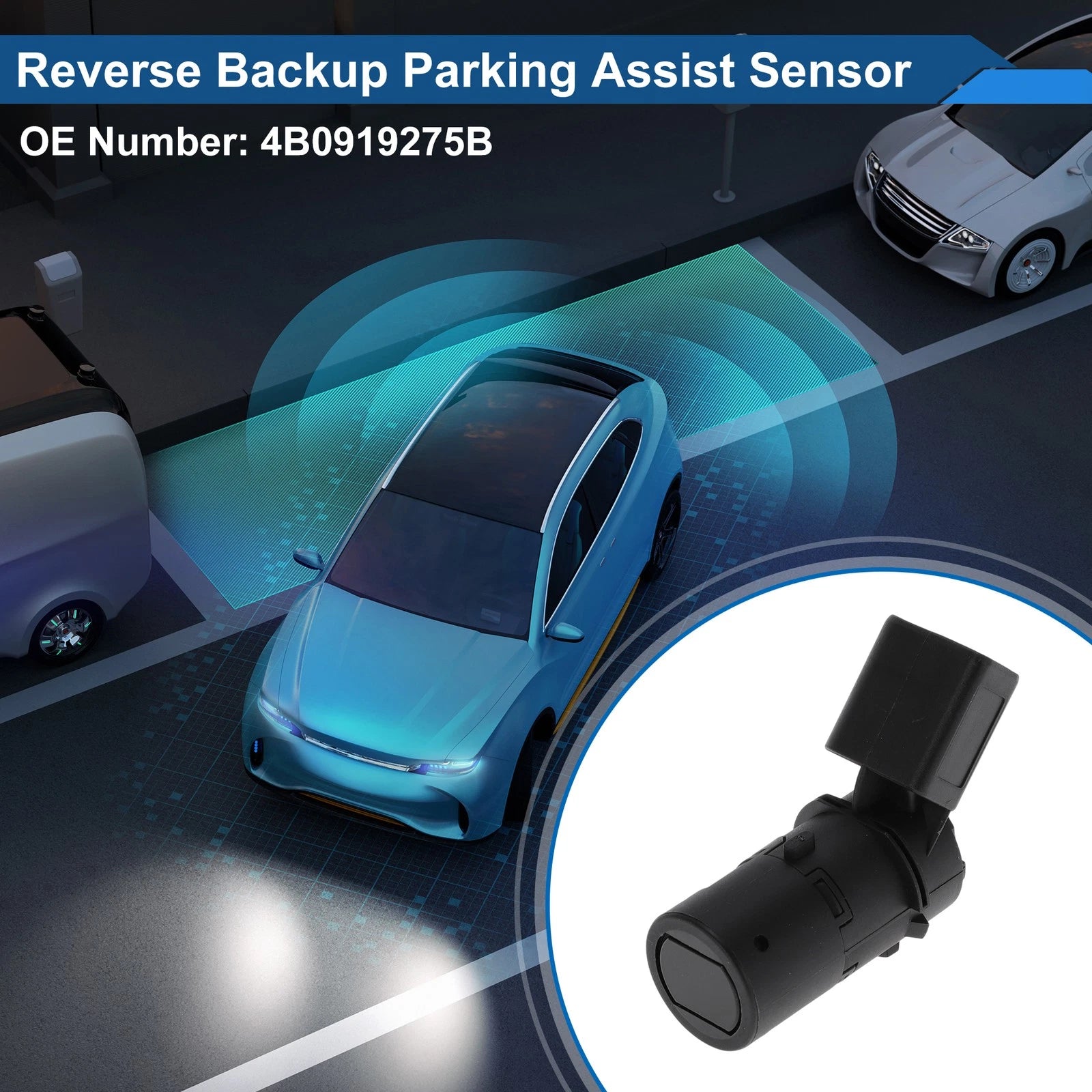 Reverse Backup Parking Sensor for Audi A4 B6 (2001–2005) 4B0919275B
