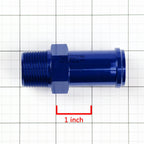 3/4" NPT Male Straight to 1" Hose Barb Nipple Fitting for Automotive (N/A)