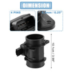 Mass Air Flow Sensor MAF for Ford Fiesta MK VI (2008–2017)