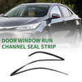 1 Pc Front Left Door Window Run Channel Seal Strip No. 6815102050 for Toyota 