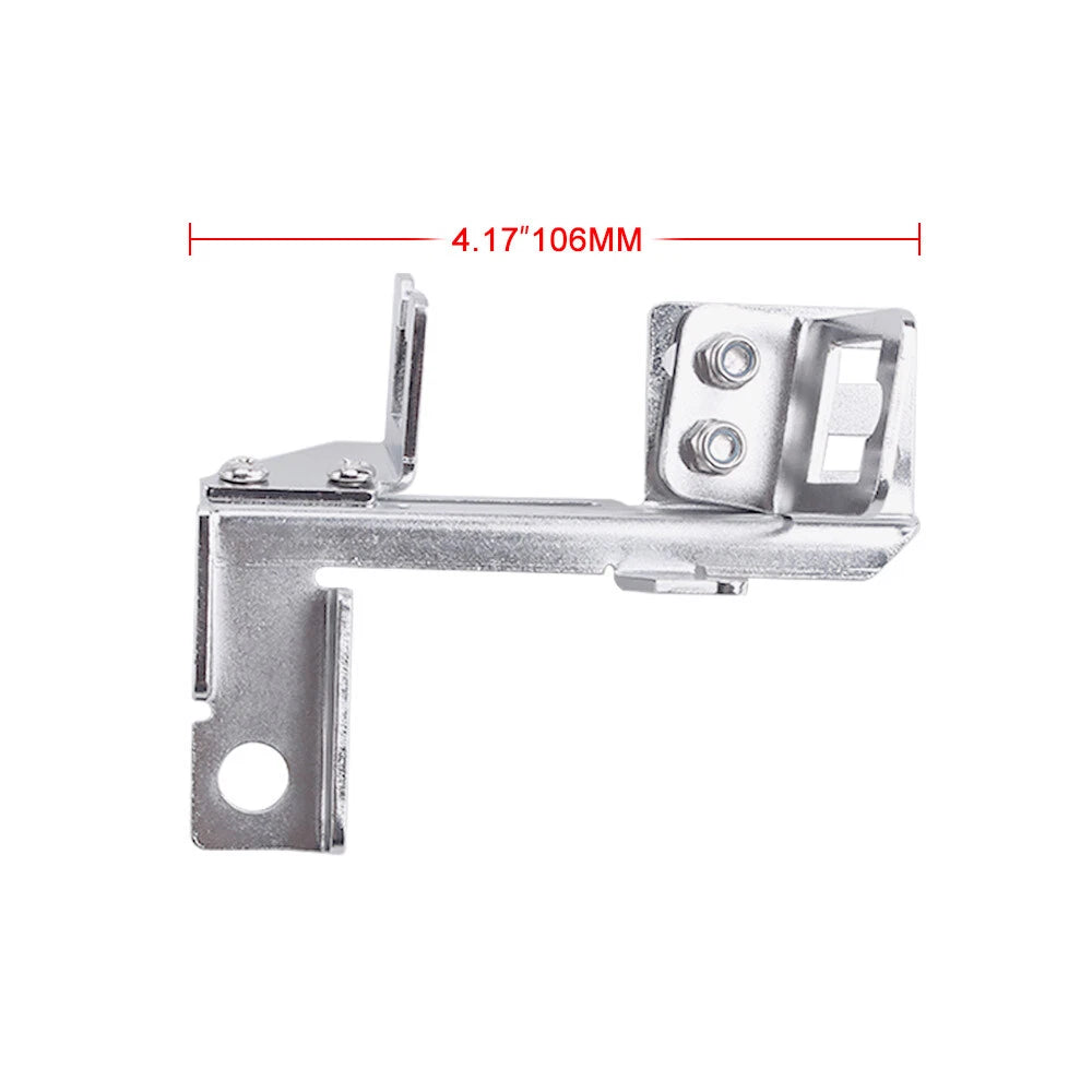 Chrome Kick Down Throttle Cable Bracket for SBC BBC (1970–1985)