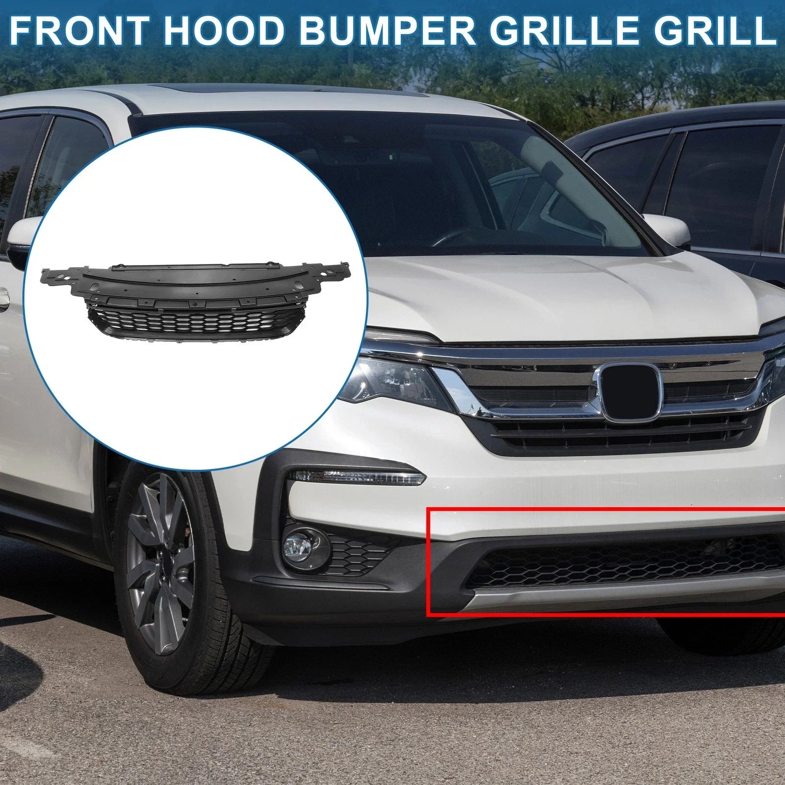 Front Bumper Grille for Honda Accord (2013-2015)