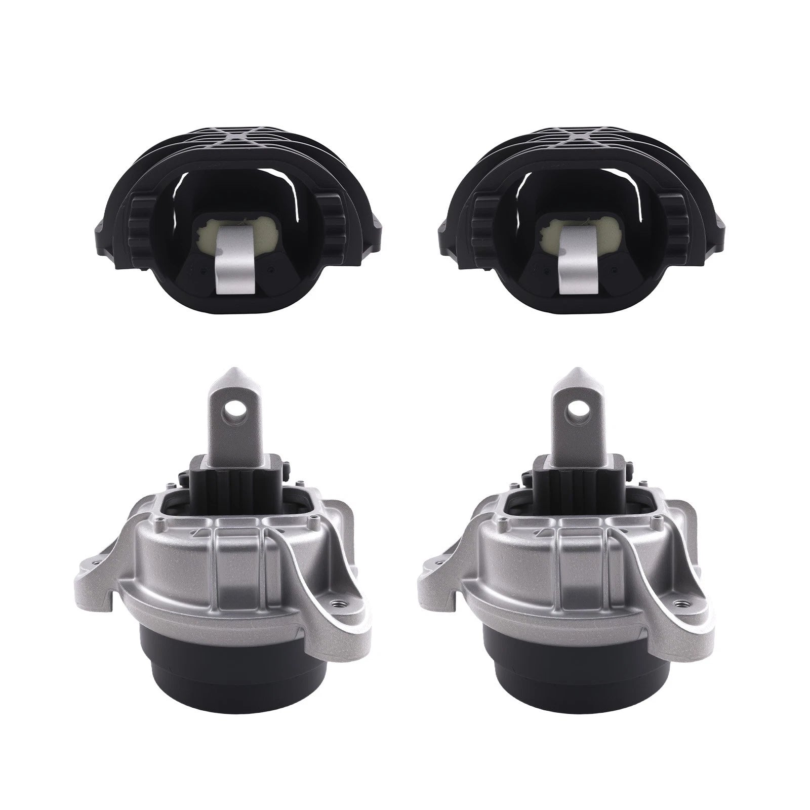Set of 4 Engine Motor Transmission Mounts for BMW F10 528i (2014–2016)