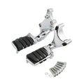 Chrome Passenger Foot Pegs Mount Bracket for Harley Sportster XL 883 (2014–2022)