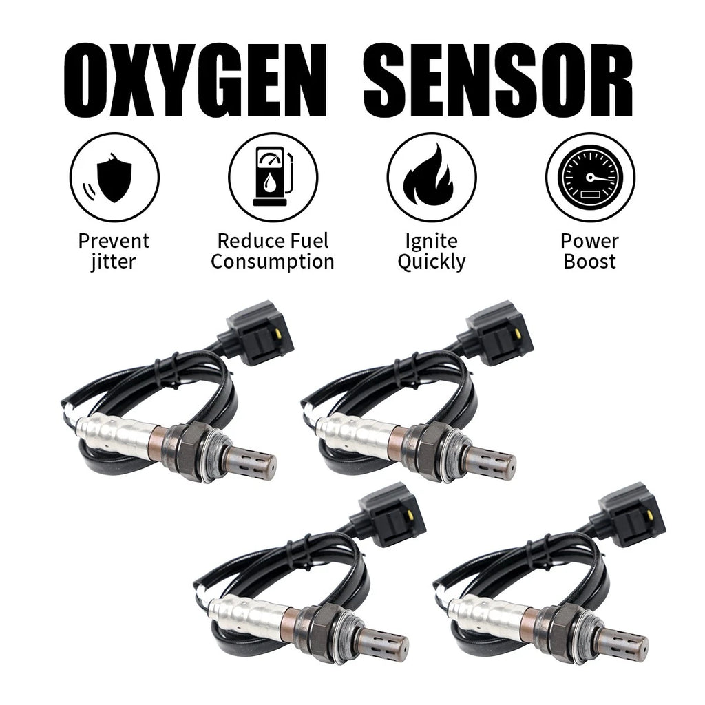4X O2 Sensors for Chrysler 300, Sebring, PT Cruiser (2003–2018)