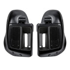 Fairing Lowers for Harley Road Glide (2014–2024) Black Denim