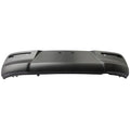 Replacement Black Textured Polypropylene Rear Lower Bumper Cover