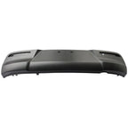 Replacement Black Textured Polypropylene Rear Lower Bumper Cover
