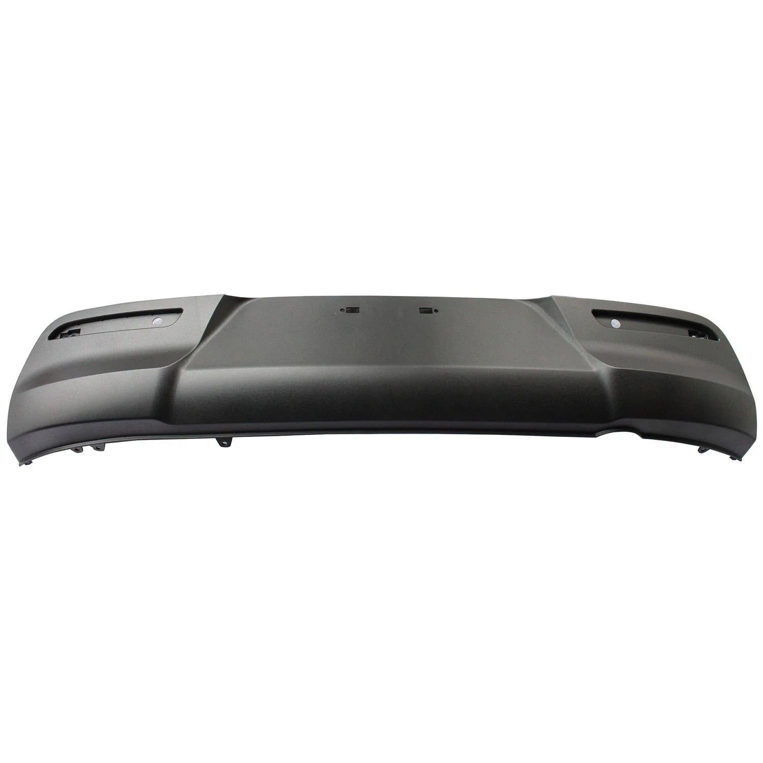 Replacement Black Textured Polypropylene Rear Lower Bumper Cover