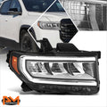LED DRL Chrome Housing Projector Fog Lights for Freightliner Cascadia (2008–2017)