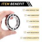 Deep Groove Ball Bearing 40x62x12mm for Scooter Skateboard (1 Pcs)