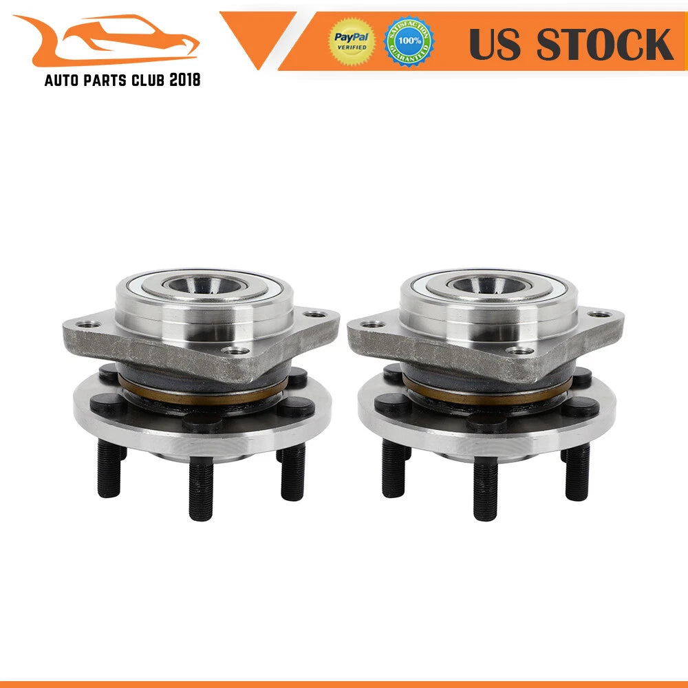 2 Front Wheel Hub Bearings for Dodge Dakota (1990–1996) Viper (1992–1996)