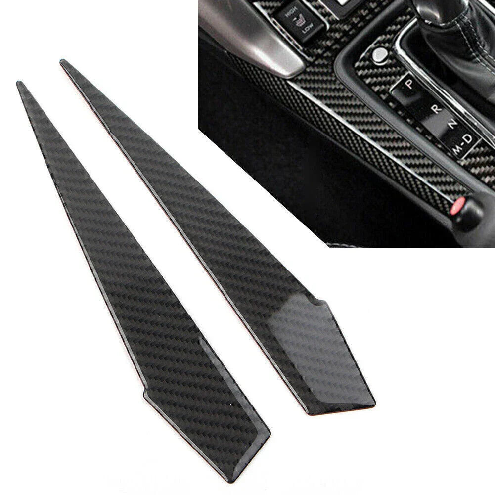Carbon Fiber Gear Shift Side Panel Covers for Subaru Forester (2013-2018)