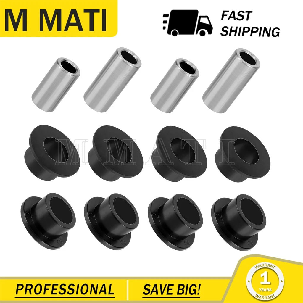 Front Shock Bushing Sleeve Kit for Polaris RZR 800 570 Sportsman 550 850 1000