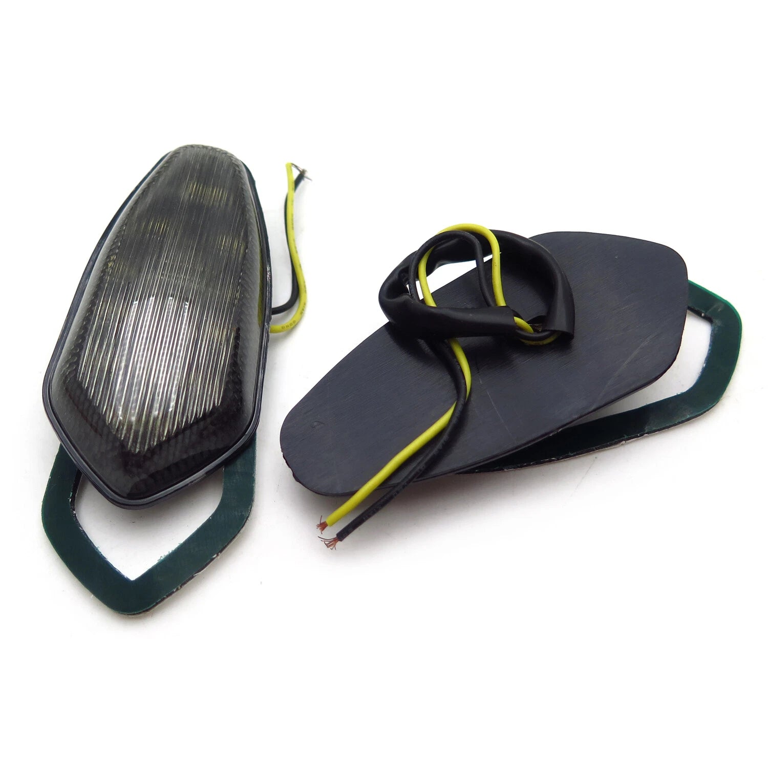 LED Turn Signal Indicator Mirror Block Base Plate for Yamaha YZF R6 (2003–2006)